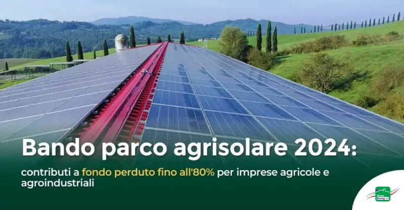 Bando Agrisolare 2024